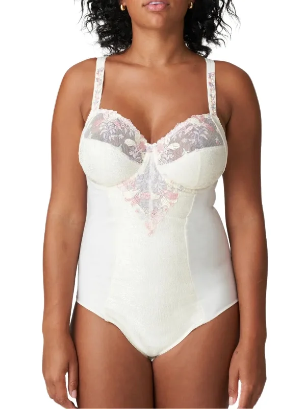 Neon Bodysuits to Stand Out at PartiesMohala Full Cup Bodysuit - Vintage Natural