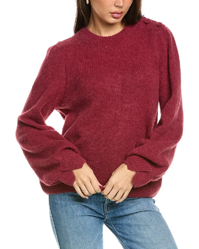 Button - Down Women Sweater for a Versatile LookNation LTD Vivi Alpaca-Blend Sweater Button - Down Women Sweater for a Versatile LookNation LTD Vivi Alpaca-Blend Sweater