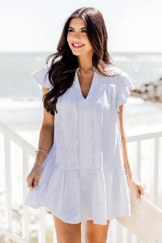 Ball Gown Women Dress with a Full Skirt for a Princess - like LookLet My Guard Down Off White Striped Short Sleeve Mini Dress FINAL SALE Ball Gown Women Dress with a Full Skirt for a Princess - like LookLet My Guard Down Off White Striped Short Sleeve Mini Dress FINAL SALE