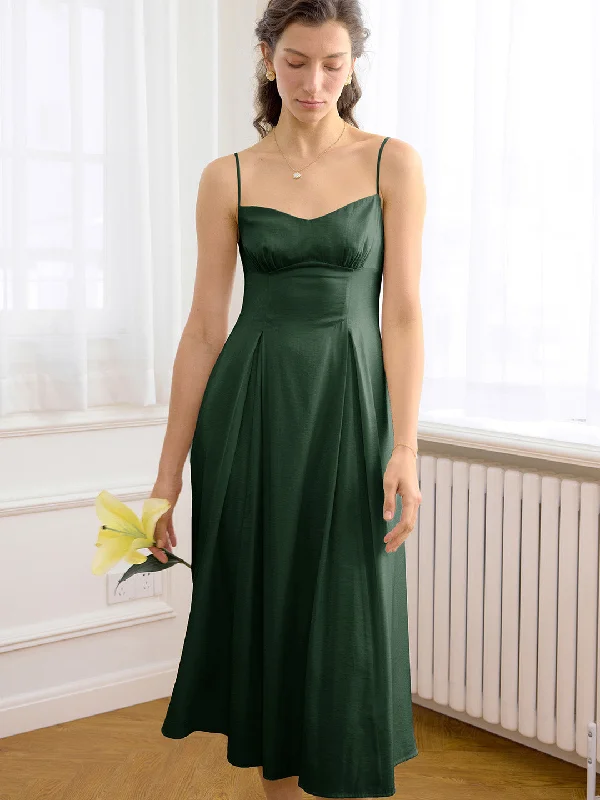 Plus Size Women Dress with a Flattering A - Line Cut for Comfort and Style【Final Sale】Marleigh Elegant Slip Dress Plus Size Women Dress with a Flattering A - Line Cut for Comfort and Style【Final Sale】Marleigh Elegant Slip Dress