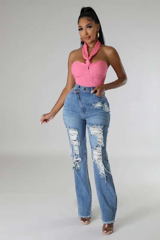 Plus - Size Denim Top for a Comfortable and Stylish FitMaya Babe Jeans