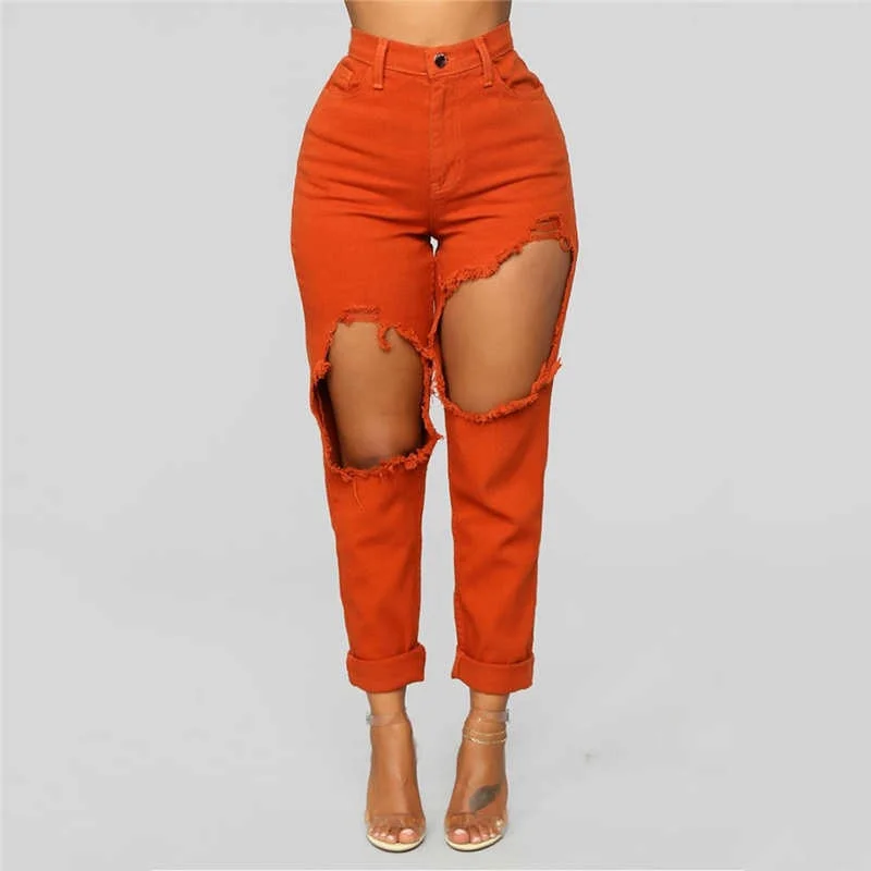 Fashion Women Stretch Jeans Female High Waist Stretch Slim Sexy Pencil Pants Personality Slim Torn Denim Jeans Female Denim Fashion Women Stretch Jeans Female High Waist Stretch Slim Sexy Pencil Pants Personality Slim Torn Denim Jeans Female Denim