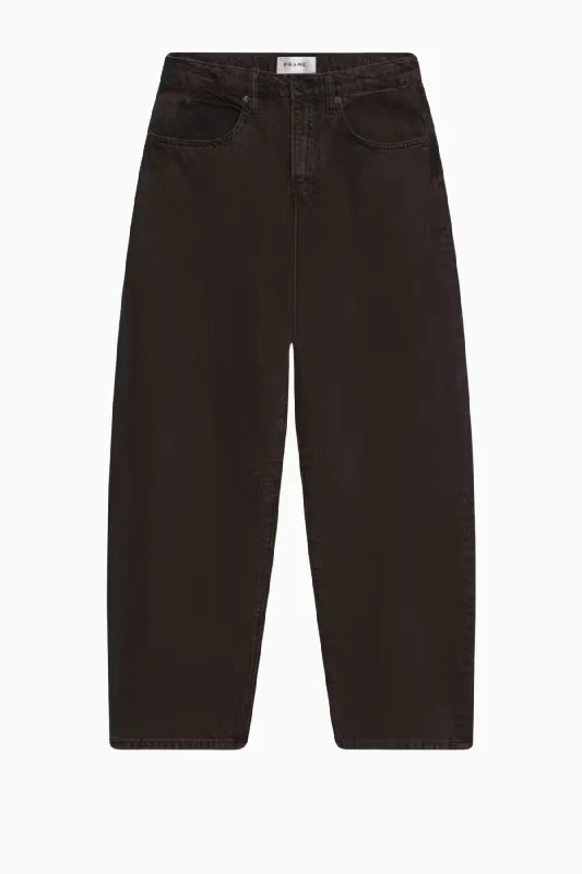 Colored women jeans in vibrant hues like red and yellowFrame Denim Long Barrel Jean - Ore Colored women jeans in vibrant hues like red and yellowFrame Denim Long Barrel Jean - Ore