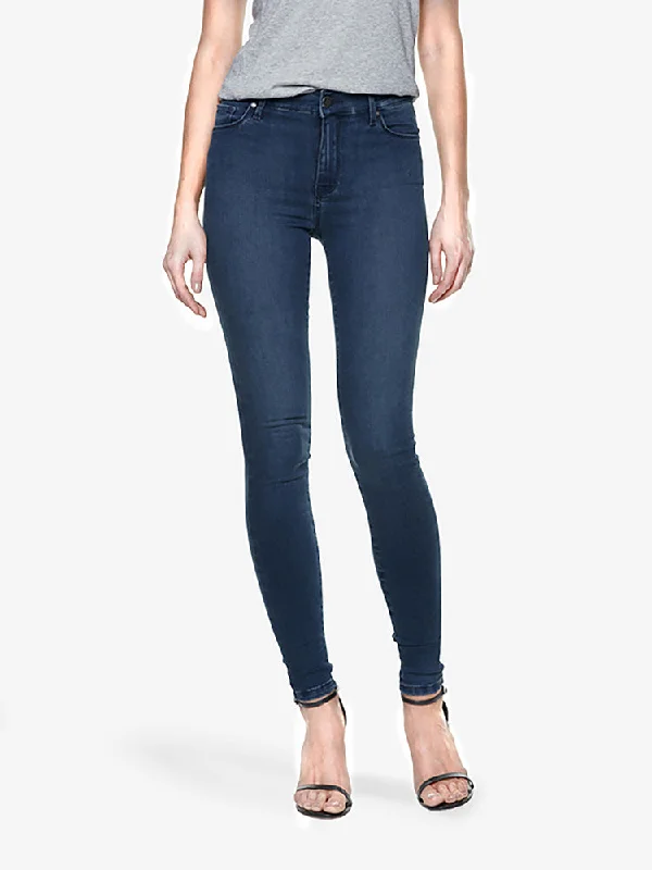 Cargo women jeans with multiple pockets for added functionalityHigh Rise Skinny Ann Jeans