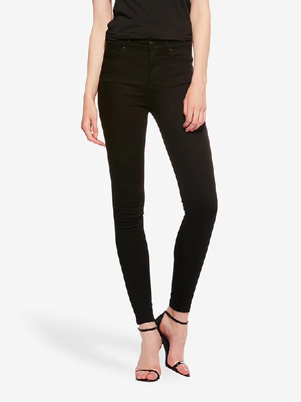 Stretch women jeans for enhanced mobility and comfortHigh Rise Skinny Bond Jeans