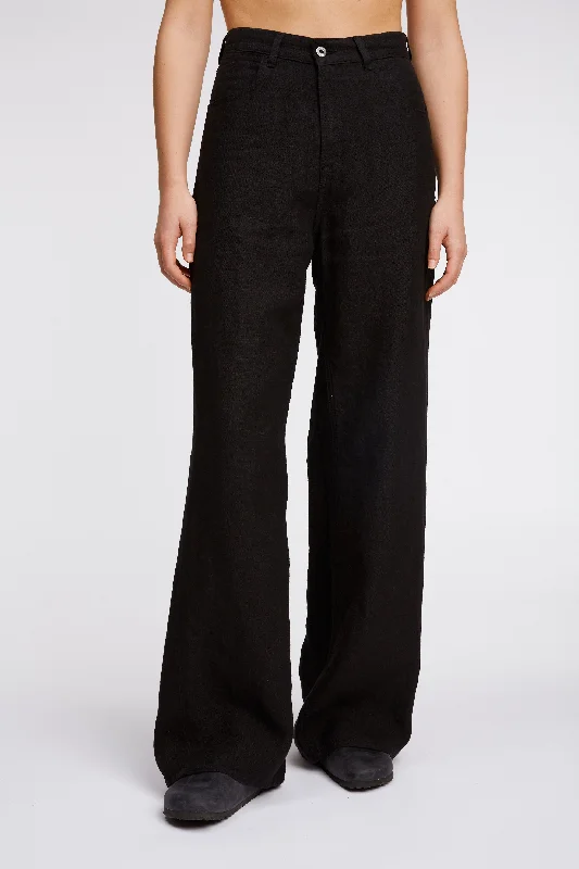 Keri Black Linen