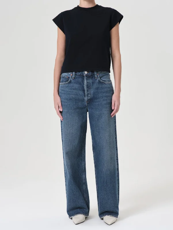 Straight - leg women jeans with a classic and timeless appealLow Slung Baggy Jean - Essence