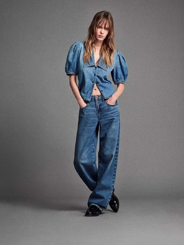 Straight - leg women jeans with a classic and timeless appealLow Slung Barrel Jean - Caramia