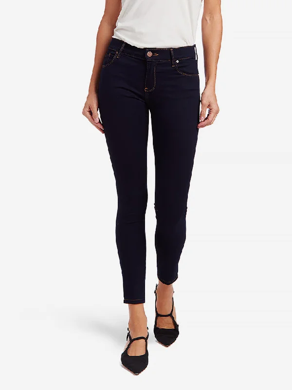 Wide - leg women jeans for a modern and relaxed vibeMid Rise Skinny Ann Jeans