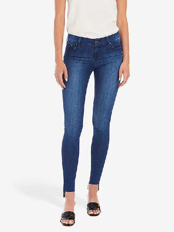 Wide - leg women jeans for a modern and relaxed vibeMid Rise Skinny Carmine Jeans