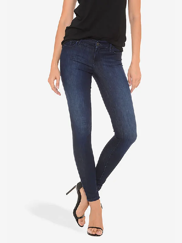 Jeggings women jeans combining the comfort of leggings and style of jeansMid Rise Skinny Grove Jeans