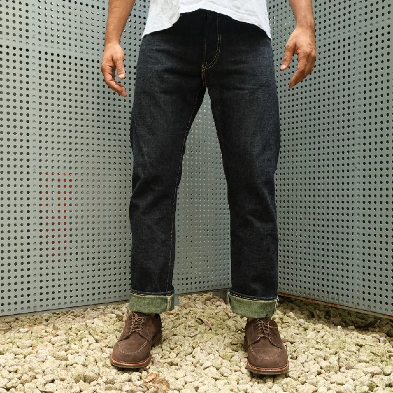 Cargo women jeans with multiple pockets for added functionalityOD+SDA "Matcha" Selvedge Jeans (Slim Straight)