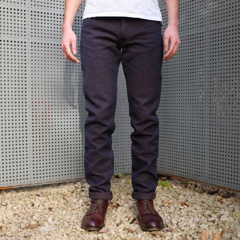 Ripped Denim Top for a Rebellious Fashion StatementStudio D'Artisan "Kasezome" Indigo Kakishibu Sashiko Selvedge Pants (Relax Tapered) Ripped Denim Top for a Rebellious Fashion StatementStudio D'Artisan "Kasezome" Indigo Kakishibu Sashiko Selvedge Pants (Relax Tapered)