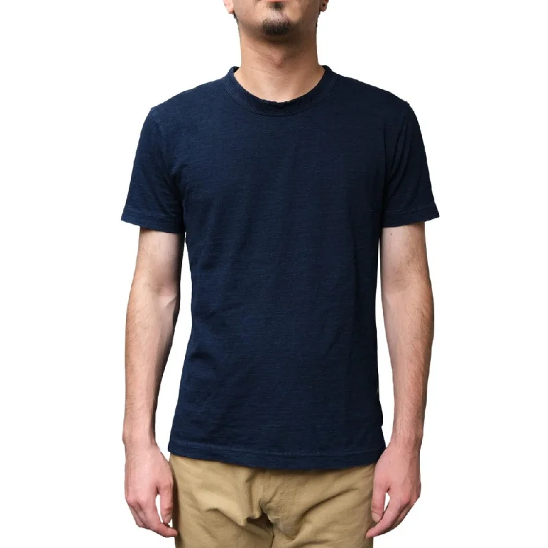 Sleeveless Denim Top for a Cool Summer LookPure Blue Japan Deep Indigo Jersey Crewneck Tee Sleeveless Denim Top for a Cool Summer LookPure Blue Japan Deep Indigo Jersey Crewneck Tee