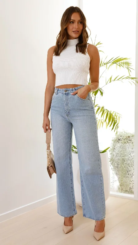 Button - fly women jeans with a traditional touchRollas Heidi Jean - Old Stone