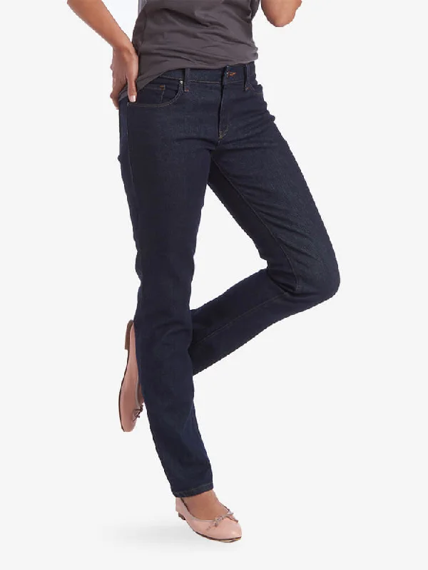 Light - wash women jeans for a fresh and summery appearanceSlim Straight Grand Jeans