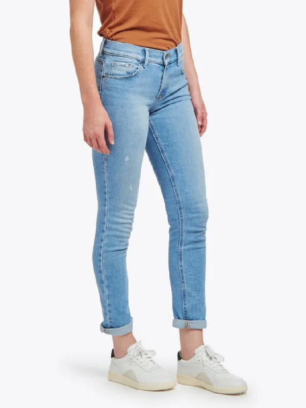 Bootcut women jeans to complement various shoe stylesSlim Straight Hubert Jeans