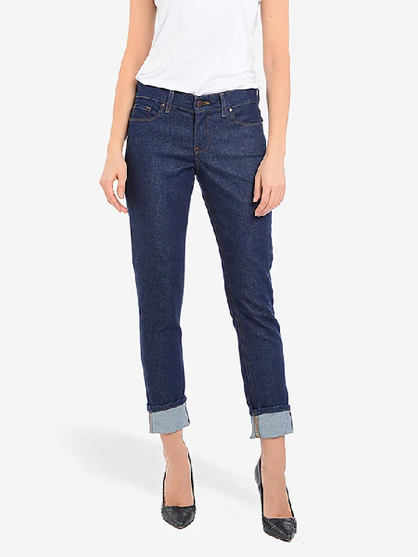 Cargo women jeans with multiple pockets for added functionalitySlim Straight Laight Jeans