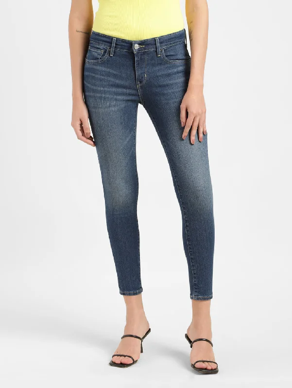 Light - wash women jeans for a fresh and summery appearanceWomen's Mid Rise 710 Super Skinny Jeans