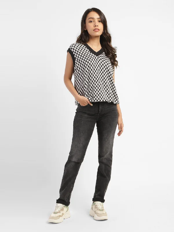 Distressed women jeans for a trendy and edgy lookWomen's Mid Rise 312 Slim Fit Jeans
