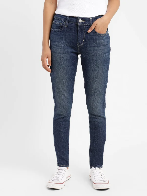 High - rise flare women jeans for a 70s - inspired lookWomen's Mid Rise 710 Super Skinny Jeans