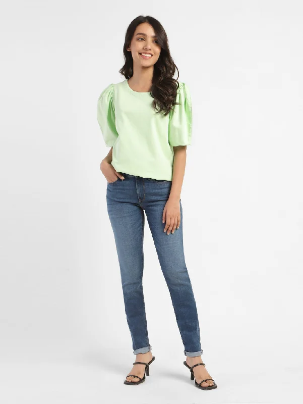 Embellished women jeans with studs or rhinestones for a glamorous touchWomen's Mid Rise 711 Skinny Fit Jeans