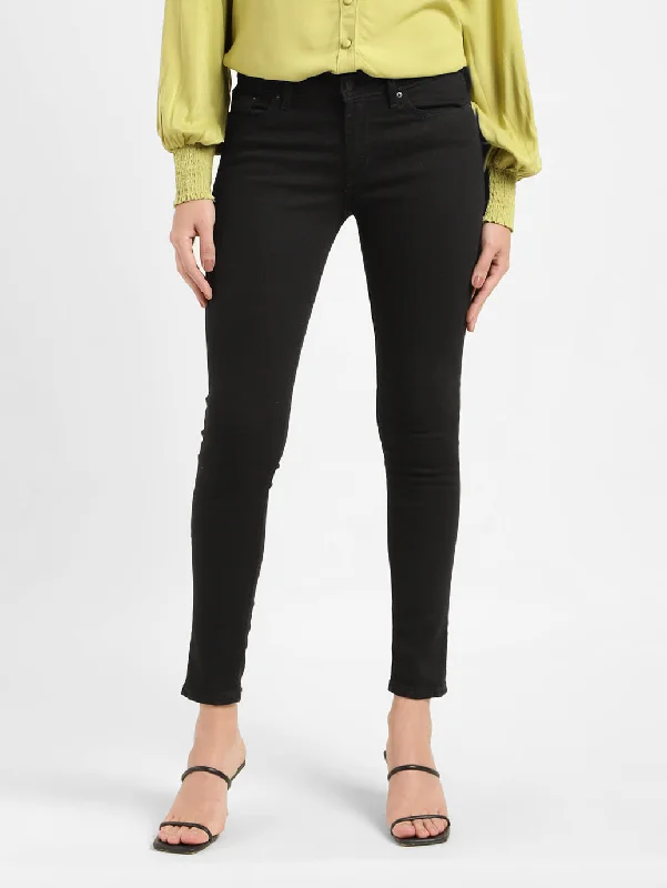 Wide - leg women jeans for a modern and relaxed vibeWomen's Mid Rise 711 Skinny Fit Jeans