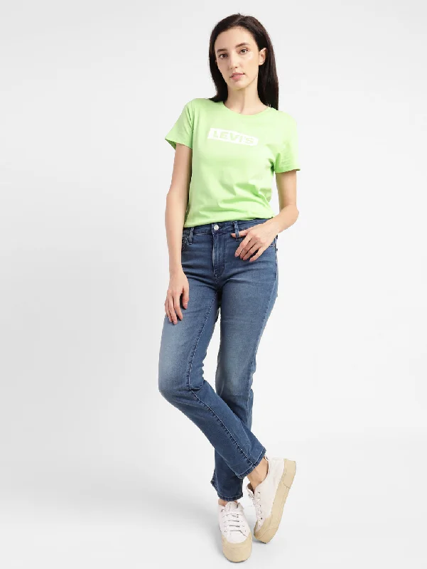 Skinny women jeans with a form - fitting designWomen's Straight Fit Jeans