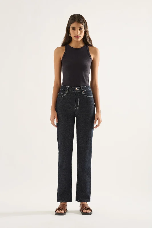 Straight - leg women jeans with a classic and timeless appealZoe High Straight Jean Full Length - Rinse