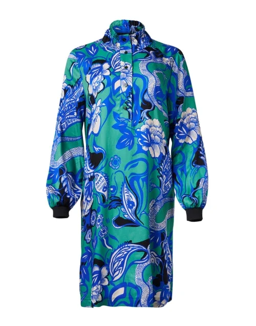 Strapless Women Dress with a Built - in Bra for Comfort and SupportBlue Multi Paisley Print Dress Strapless Women Dress with a Built - in Bra for Comfort and SupportBlue Multi Paisley Print Dress
