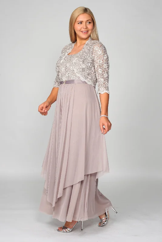 Sleeveless Women Dress in Bright Colors for Summer PartiesR&M Richards 7300 Long Mother Of Bride Formal Jacket Dress Sleeveless Women Dress in Bright Colors for Summer PartiesR&M Richards 7300 Long Mother Of Bride Formal Jacket Dress
