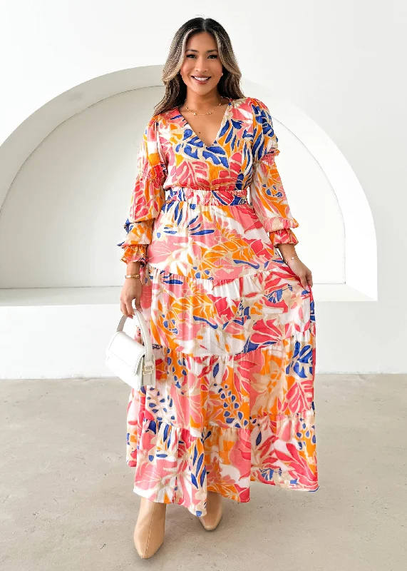 Backless Women Dress for a Sexy and Alluring Look at Evening EventsRoxy Maxi Dress - Multi Floral Backless Women Dress for a Sexy and Alluring Look at Evening EventsRoxy Maxi Dress - Multi Floral