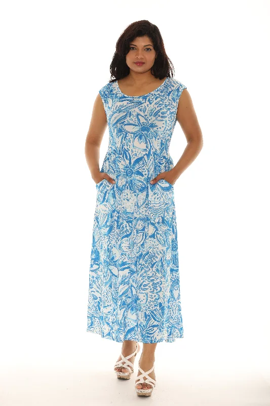 Off - the - Shoulder Women Dress for a Romantic and Feminine LookSleeveless Floral Print Long Dress Off - the - Shoulder Women Dress for a Romantic and Feminine LookSleeveless Floral Print Long Dress