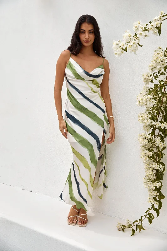 Backless Women Dress for a Sexy and Alluring Look at Evening EventsThinking Of You Satin Maxi Dress Green Backless Women Dress for a Sexy and Alluring Look at Evening EventsThinking Of You Satin Maxi Dress Green