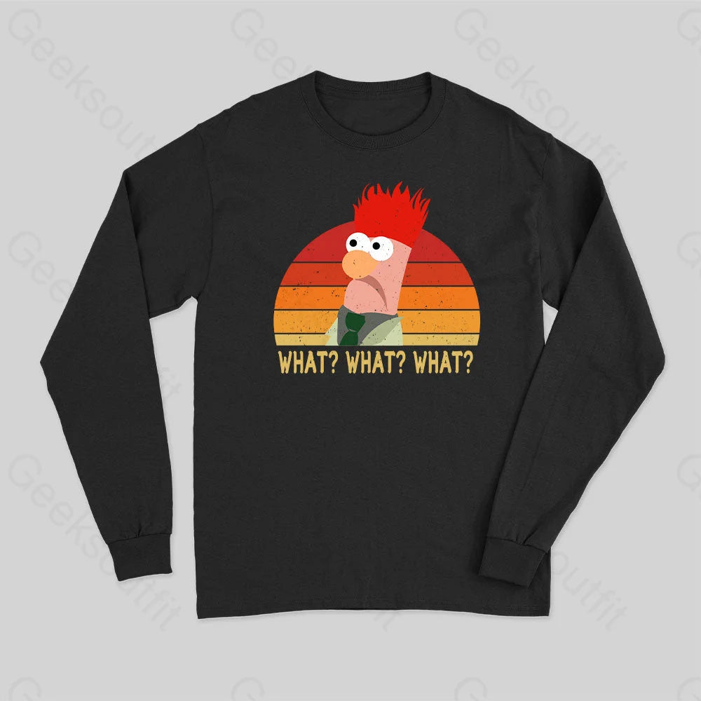 Embroidered Women T Shirt with Intricate DetailsBeaker and Bunsen Muppets Long Sleeve T-Shirt Embroidered Women T Shirt with Intricate DetailsBeaker and Bunsen Muppets Long Sleeve T-Shirt