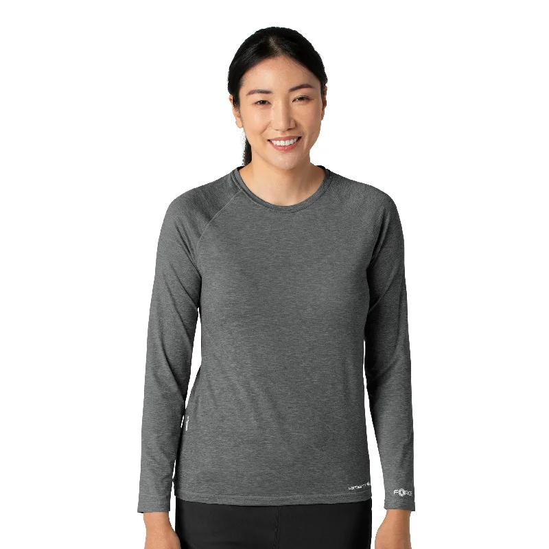 Ringer T Shirt Women with Retro - Inspired StripesCarhartt Force Sub-Scrubs Women's Performance Long Sleeve Tee - Pewter Heather Ringer T Shirt Women with Retro - Inspired StripesCarhartt Force Sub-Scrubs Women's Performance Long Sleeve Tee - Pewter Heather