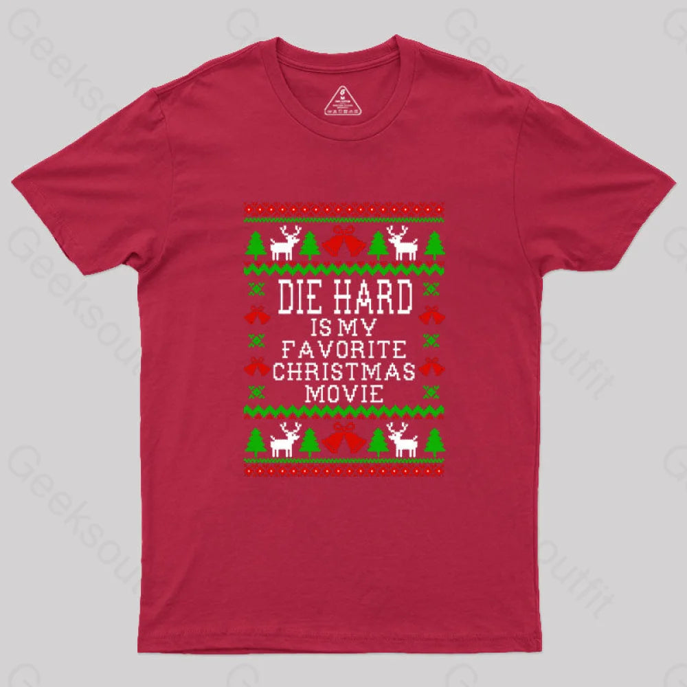 Plus Size Women T Shirt for a Comfortable and Flattering FitDie Hard Is My Favorite Christmas Movie Geek T-Shirt Plus Size Women T Shirt for a Comfortable and Flattering FitDie Hard Is My Favorite Christmas Movie Geek T-Shirt