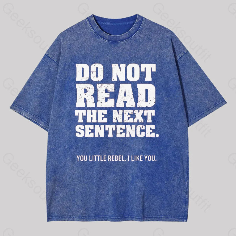 Puff Sleeve Women T Shirt for a Fashion - Forward LookDo Not Read The Next Sentence Geek Washed T-shirt Puff Sleeve Women T Shirt for a Fashion - Forward LookDo Not Read The Next Sentence Geek Washed T-shirt
