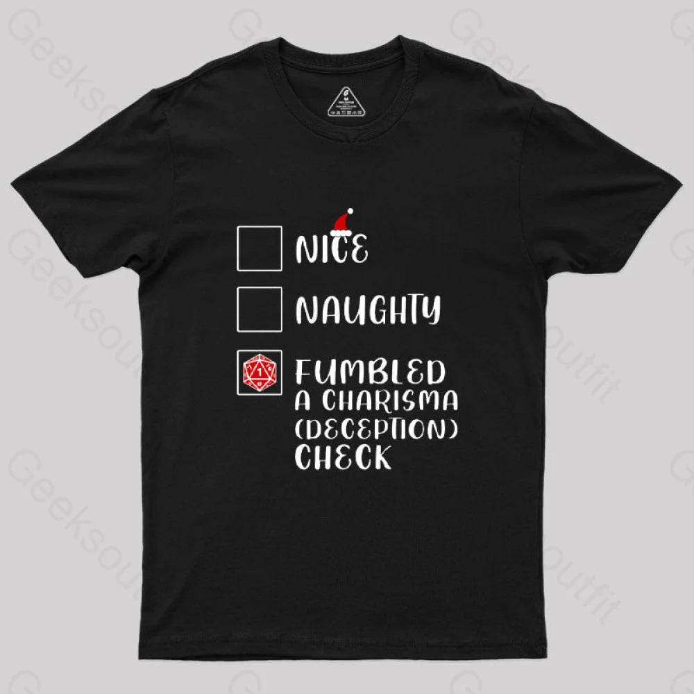 Graphic Print Women T Shirt for a Trendy StatementFunny Nice Naughty Fumbled Dice Roll T-Shirt Graphic Print Women T Shirt for a Trendy StatementFunny Nice Naughty Fumbled Dice Roll T-Shirt