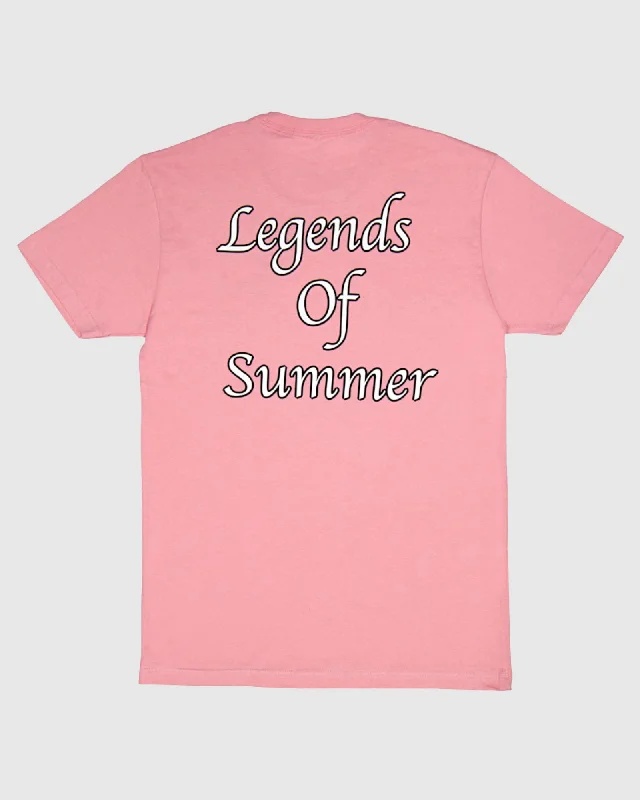 V - Neck Women T Shirt to Enhance the NecklineLegends of Summer T-Shirt