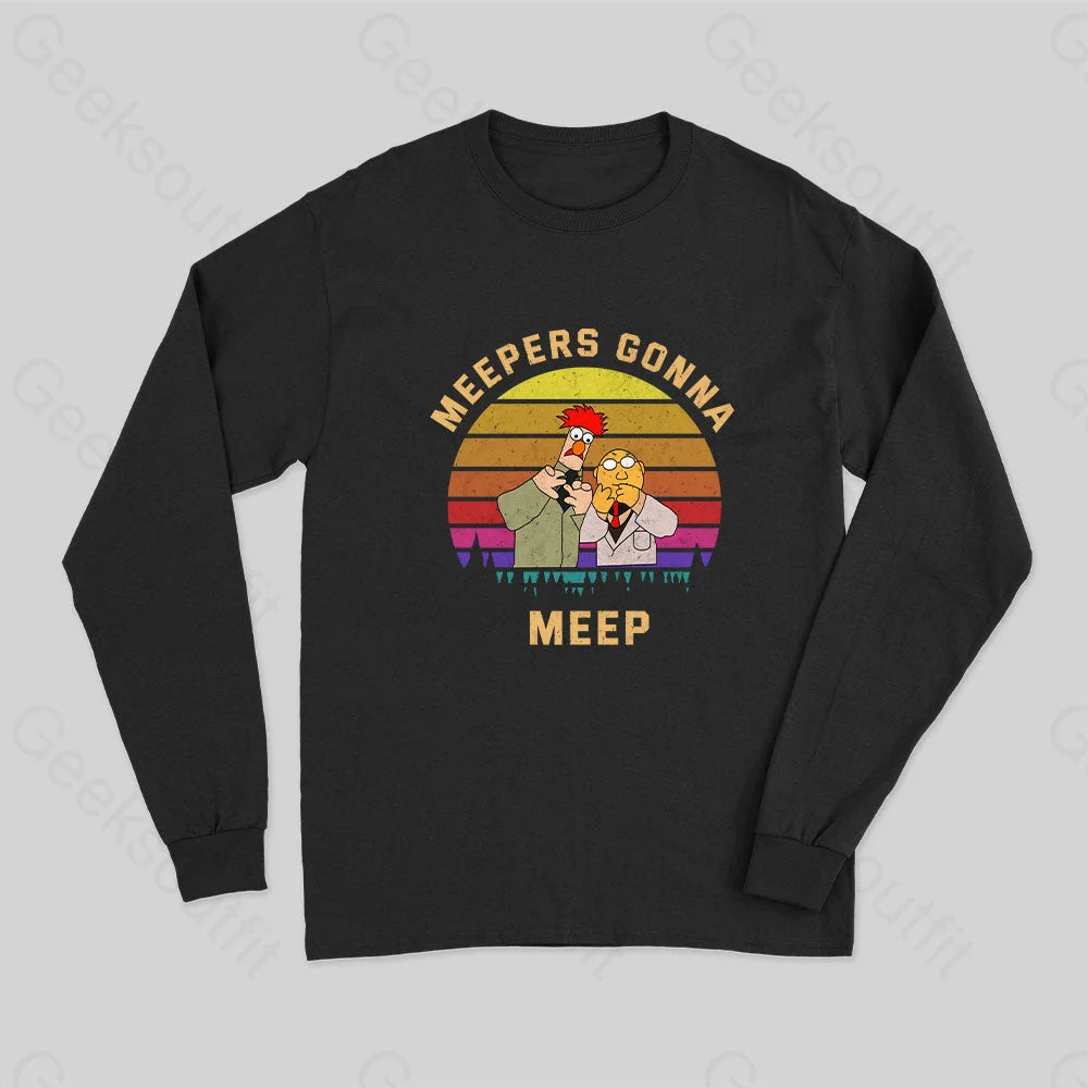 Muscle Women T Shirt for a Sporty and Casual LookMeepers Gonna Meep Long Sleeve T-Shirt Muscle Women T Shirt for a Sporty and Casual LookMeepers Gonna Meep Long Sleeve T-Shirt