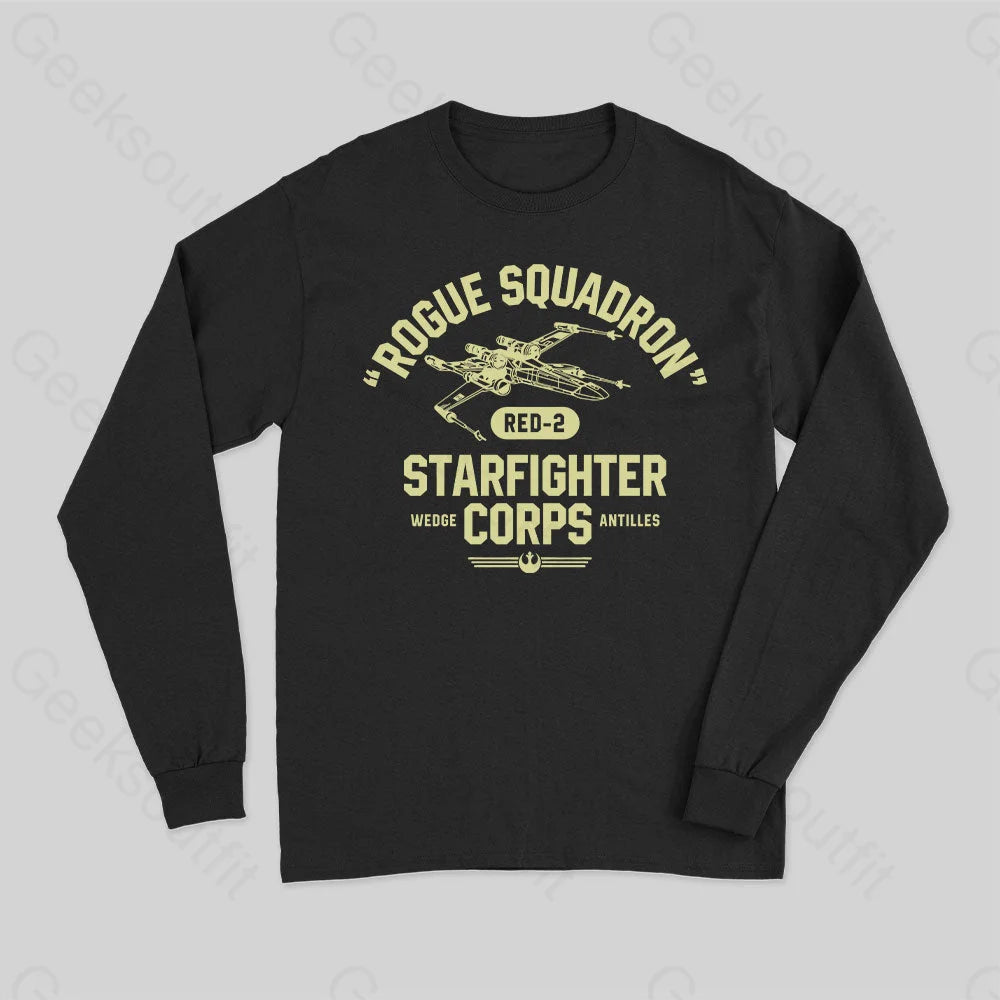 Graphic Print Women T Shirt for a Trendy StatementRogue Squadron Wedge Antilles Long Sleeve T-Shirt Graphic Print Women T Shirt for a Trendy StatementRogue Squadron Wedge Antilles Long Sleeve T-Shirt