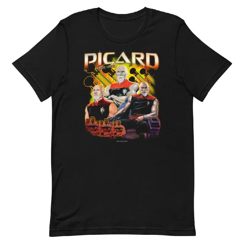 Puff Sleeve Women T Shirt for a Fashion - Forward LookStar Trek: The Next Generation Mirror Universe Picard Heartthrob Unisex T-Shirt Puff Sleeve Women T Shirt for a Fashion - Forward LookStar Trek: The Next Generation Mirror Universe Picard Heartthrob Unisex T-Shirt
