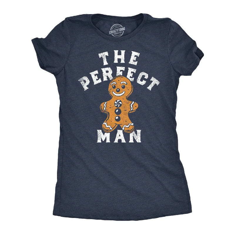 Sequined Women T Shirt for a Sparkly Night OutThe Perfect Man Women's T Shirt