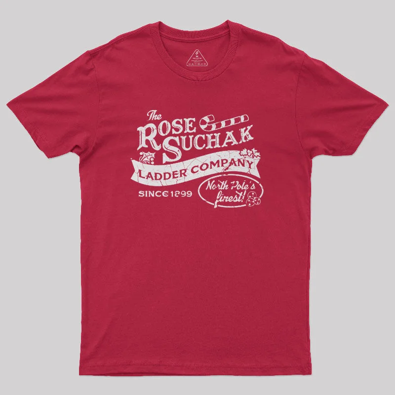 Ringer T Shirt Women with Retro - Inspired StripesThe Rose Suchak Ladder Company Christmas Geek T-Shirt Ringer T Shirt Women with Retro - Inspired StripesThe Rose Suchak Ladder Company Christmas Geek T-Shirt