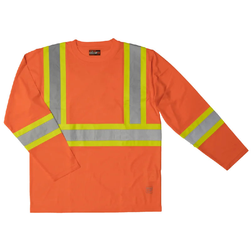 Moisture - Wicking Women T Shirt for Active LifestylesTough Duck Long Sleeve Hi-Vis T-Shirts ST10 Moisture - Wicking Women T Shirt for Active LifestylesTough Duck Long Sleeve Hi-Vis T-Shirts ST10