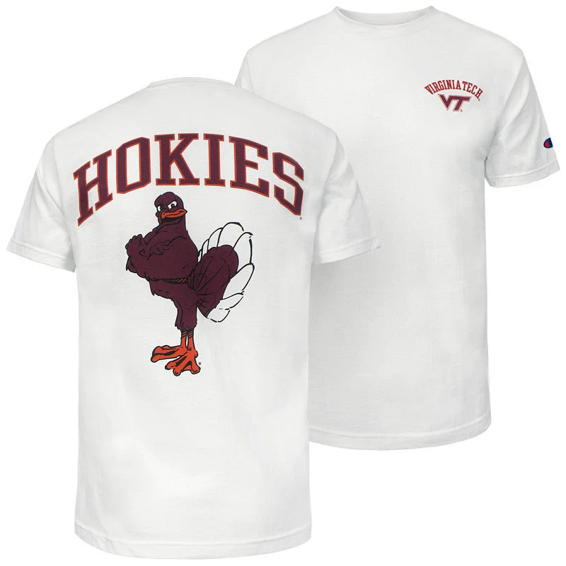 Organic Cotton Women T Shirt for Eco - Conscious WearersVirginia Tech Hokies T-Shirt by Champion Organic Cotton Women T Shirt for Eco - Conscious WearersVirginia Tech Hokies T-Shirt by Champion