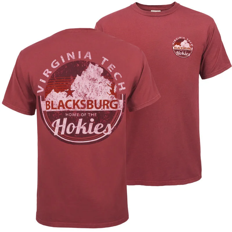 Embroidered Women T Shirt with Intricate DetailsVirginia Tech Home of the Hokies T-Shirt: Maroon by Gear Embroidered Women T Shirt with Intricate DetailsVirginia Tech Home of the Hokies T-Shirt: Maroon by Gear