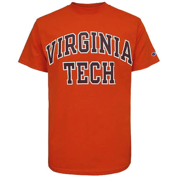 Ringer T Shirt Women with Retro - Inspired StripesVirginia Tech T-Shirt: Orange by Champion Ringer T Shirt Women with Retro - Inspired StripesVirginia Tech T-Shirt: Orange by Champion